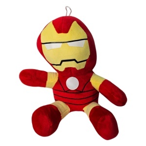 Jucarie de plus supererou Iron Man pentru copii, inaltime 27 cm
