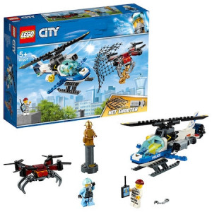 LEGO City Police - Urmarirea cu drona a politiei aeriene 60207, 192 piese