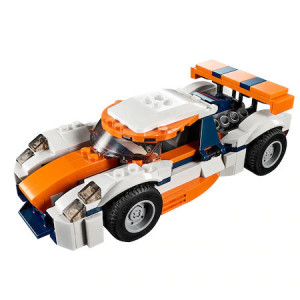 LEGO Creator 3 in 1 - Masina de curse Sunset 31089, 221 piese
