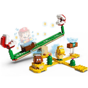 LEGO Super Mario, Set de extindere - Toboganul Plantei Piranha 71365, 217 piese
