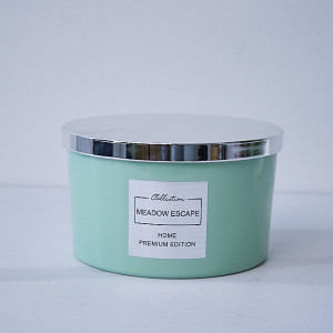 Lumanare parfumata Aromatherapy, turquoise