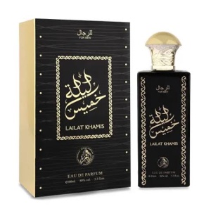 Parfum arabesc, Apa de Parfum Lailat Khamis, Al Fakhr Perfumes, Barbati, 100 ml - Img 3