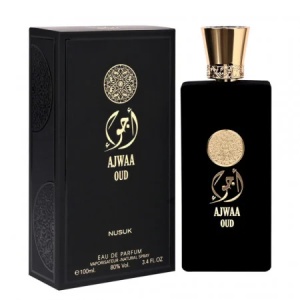 Parfum arabesc, Apa de Parfum Nusuk Ajwaa Oud Black, Barbati, 100 ml
