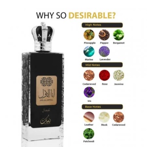 Parfum arabesc, Apa de Parfum Nusuk Ana Al Awwal Men, Barbati, 100 ml - Img 3