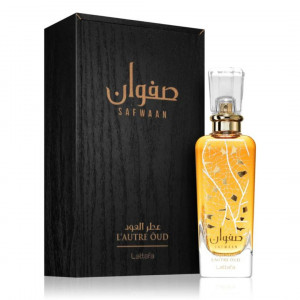 Parfum arabesc, Apa de Parfum Safwaan L'autre Oud, Lattafa, Unisex, 100 ml - Img 2