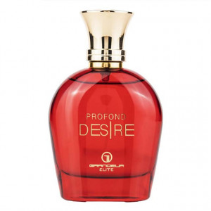 Set cadou fete, Ursulet floral din spuma 25 cm si Parfum Desire 100ml
