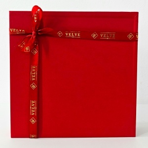 Set Oriental Notebook, cu agenda si pix, in cutie eleganta, Rosu - Img 8