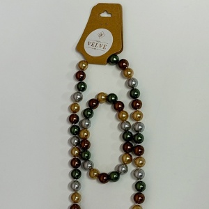 Set Pearls , colier si bratara din perle, Multicolor