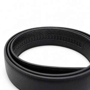 Set premium pentru barbati Beltimore, portofel compact și curea cu catarama automata, din piele naturala, in cutie eleganta, Negru - Img 3