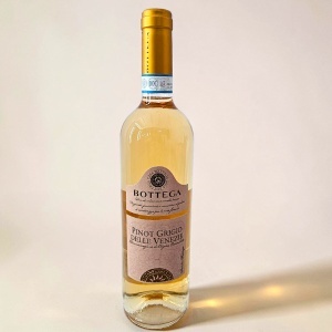 Suport decorativ elegant din lemn pentru sticla bautura cu vin Bottega Pinot Grigio 750 ml - Img 5