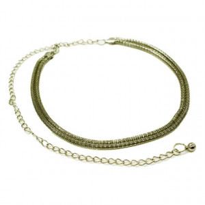 Curea metalica elastica dubla, Wilmiam, Auriu3