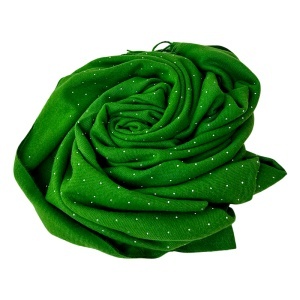Esarfa Cashmere Sparkle, pentru femei, in cutie cadou, Verde smarald