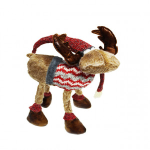 Figurina decorativa ren, Rudolf 45 cm - Img 2