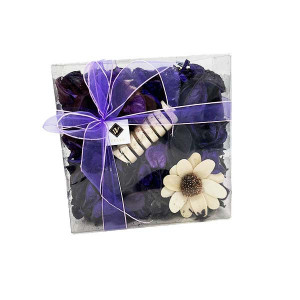 Flori uscate parfumate decorative pentru casa, mov
