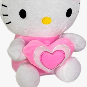Jucarie de plus, Hello Kitty, Roz, 25 cm - Img 4