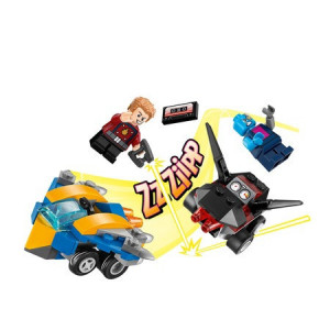 LEGO® Super Heroes Mighty Micros: Star-Lord contra Nebula 76090, +6 ani