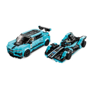 LEGO Speed Champions - Formula E Panasonic Jaguar Racing GEN2 & Jaguar I 76898, 565 piese