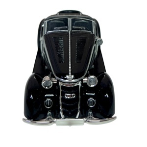 Macheta auto masina vintage Wanderer W23 Cabriolet 1937, model colectie scara 1:32, negru - Img 4
