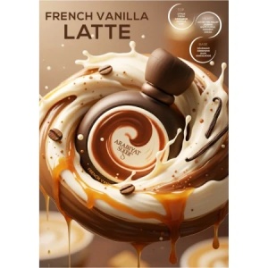 Parfum arabesc, Apa de parfum Arabiyat Sugar French Vanilla Latte, Unisex, 100 ml - Img 3