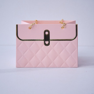 Punga pentru cadouri, roz, 15 x 10 x 10.5 cm