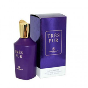 Set cadou fete, Ursulet floral din spuma, Parfum Tres Pure 100 ml si bratara