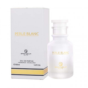 Pachet BearFlowers, Ursulet floral din spuma 25 cm si Parfum Grandeur Elite, Perle Blanc 100 ml