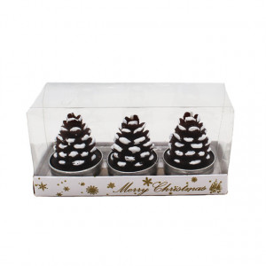Set 9 lumanarele pentru Craciun cu diverse forme 4