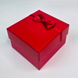 Set martisor premium, cu bratara negru-auriu cu bilute si brosa fundita stralucitoare - Img 4