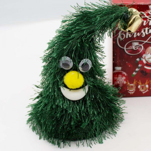 Bradut care canta si danseaza, ornament pentru Craciun 15 cm - Img 2