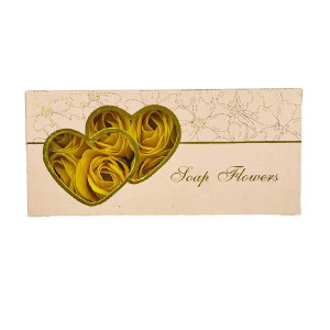 Cutie cadou 2Hearts cu 10 trandafiri de sapun
