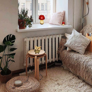 Ciuperca decorativa pentru casa, ceramica