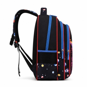 Ghiozdan scolar 3D ergonomic pentru baieti Astronaut, 42x30x22 cm, Multicolor - Img 2