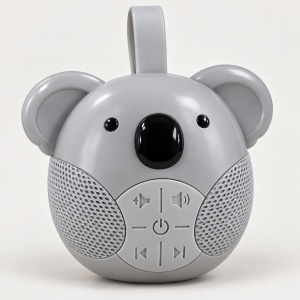 Jucarie muzicala Koala pentru bebelusi, 12 melodii si sunete din natura, volum reglabil, gri, 0 luni+ - Img 2
