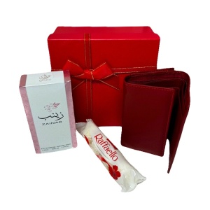 Pachet Epso pentru femei, cu parfum, raffaello si portofel