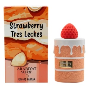 Parfum arabesc, Apa de parfum Arabiyat Sugar Strawberry Tres Leches, Femei, 100 ml