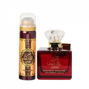Parfum arabesc Ard al Zaafaran, Shams Al Emarat Khususi, Femei, Apa de Parfum 100 ml, Deodorant Spray 50 ml