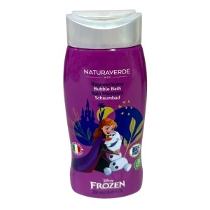 Set fete Frozen, papusa Zana cu accesorii fashion, balsam buze, spuma baie 250 ml si bratara - Img 5