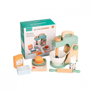 Set pentru Bucatarie Ustensile, Mixer de gatit din lemn, Kabi - Img 1