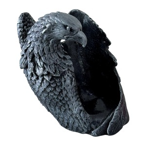 Suport pentru sticla, cu aspect de vultur, 20cm