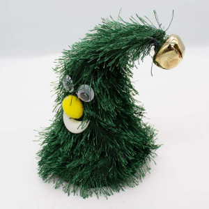 Bradut care canta si danseaza, ornament pentru Craciun 15 cm - Img 3
