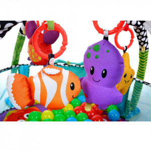 Centru de activitati bebe 3 in 1 Little Turtle