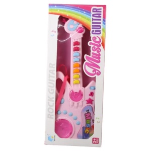 Chitara interactiva cu functii multiple, pentru copii, Music Guitar, 3+