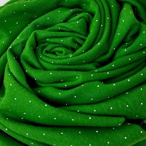Esarfa Cashmere Sparkle, pentru femei, in cutie cadou, Verde smarald - Img 5