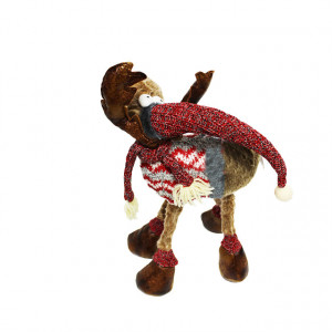 Figurina decorativa ren, Rudolf 45 cm - Img 4