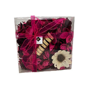Flori uscate parfumate decorative pentru casa, roz