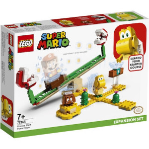 LEGO Super Mario, Set de extindere - Toboganul Plantei Piranha 71365, 217 piese