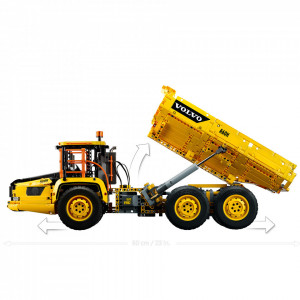 LEGO Technic: 6x6 Volvo Articulated Hauler 42114, 11 ani+, 2193 piese