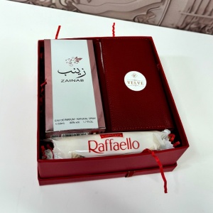 Pachet Epso pentru femei, cu parfum, raffaello si portofel