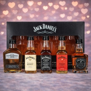 Pachet Jack Drink's Family cu 5 sticle, Jack Daniel’s Gentleman, Jack Daniel’s Honey, Jack Daniel’s whiskey, Jack Daniel’s Fire si Jack Daniel’s Single - Img 2