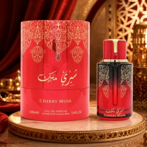 Parfum arabesc, Apa de parfum Arabiyat Prestige Cherry Musk, Unisex, 100 ml - Img 3